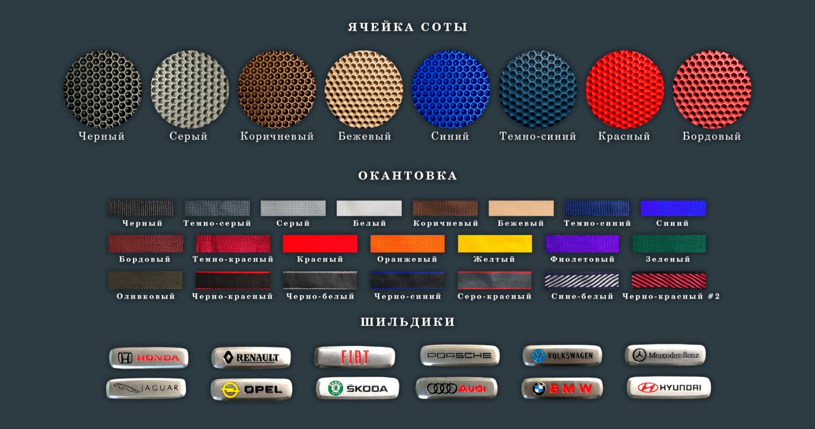 EVA коврики без бортов для BYD